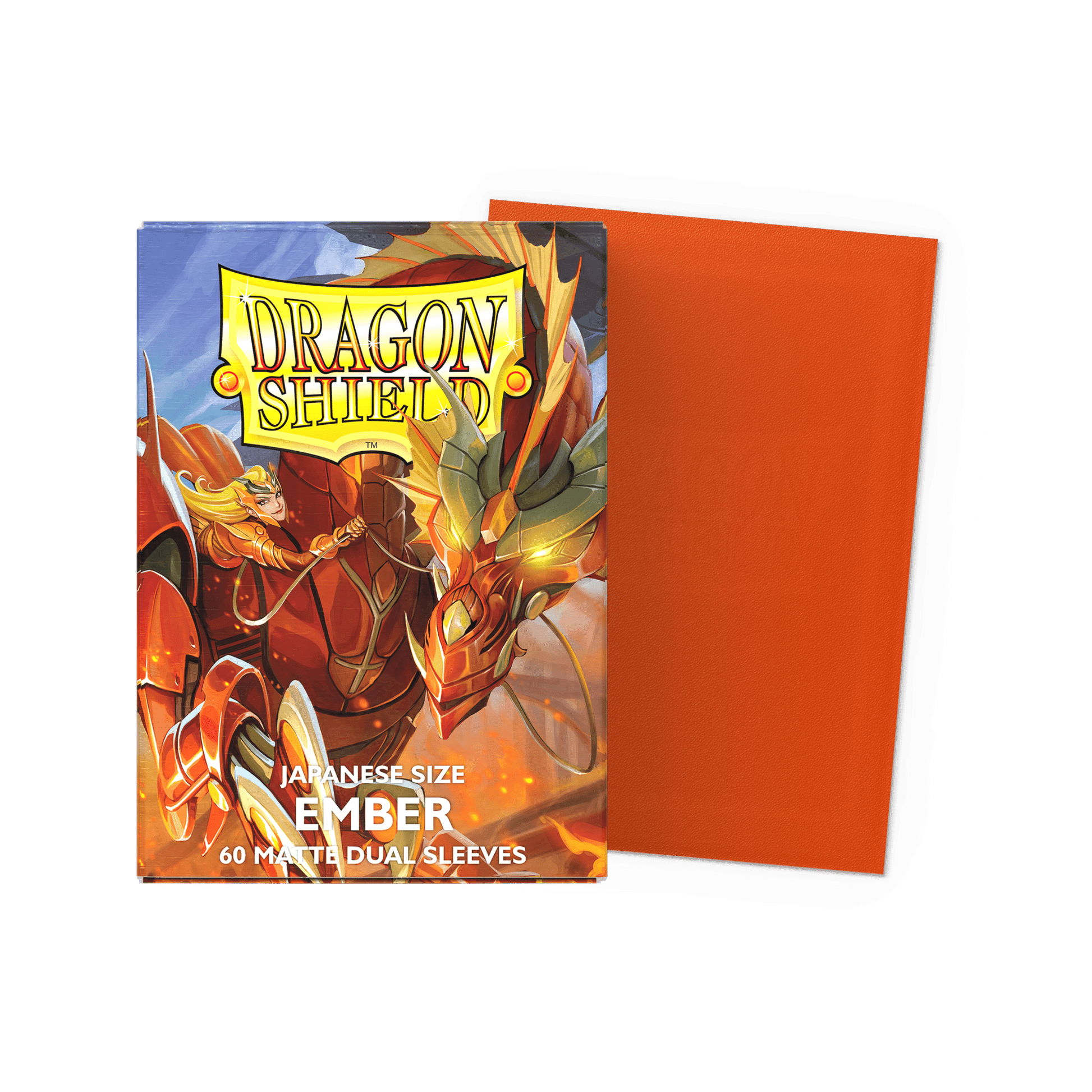 Ember Matte Dual Sleeves Dragon Shield (JAPANESE)