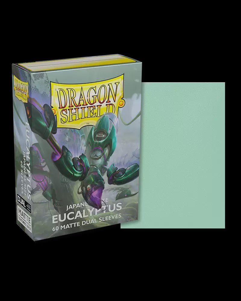 Dragon Shield: 60ct Japanese Sized Dual Matte Eucalyptus Sleeves - Collector Store LLC