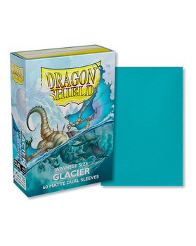 Dragon Shield: 60ct Japanese Sized Dual Matte Glacier Sleeves - Collector Store LLC