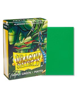 Dragon Shield: 60ct Japanese Sized Matte Apple Green Sleeves - Collector Store LLC