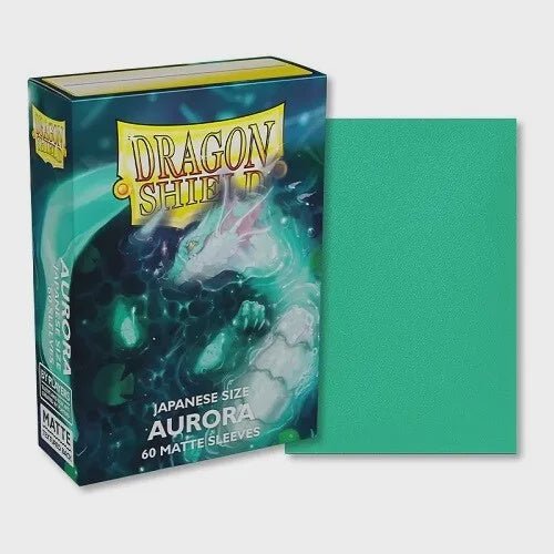 Dragon Shield: 60ct Japanese Sized Matte Aurora Sleeves - Collector Store LLC