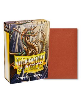 Dragon Shield: 60ct Japanese Sized Matte Copper Sleeves - Collector Store LLC