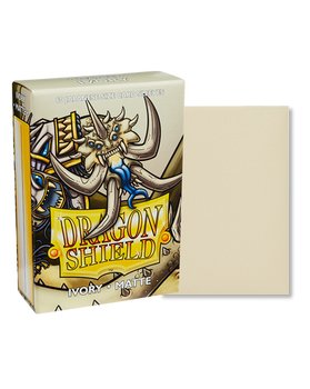 Dragon Shield: 60ct Japanese Sized Matte Ivory Sleeves - Collector Store LLC