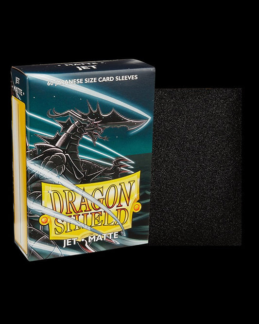 Dragon Shield: 60ct Japanese Sized Matte Jet Sleeves - Collector Store LLC