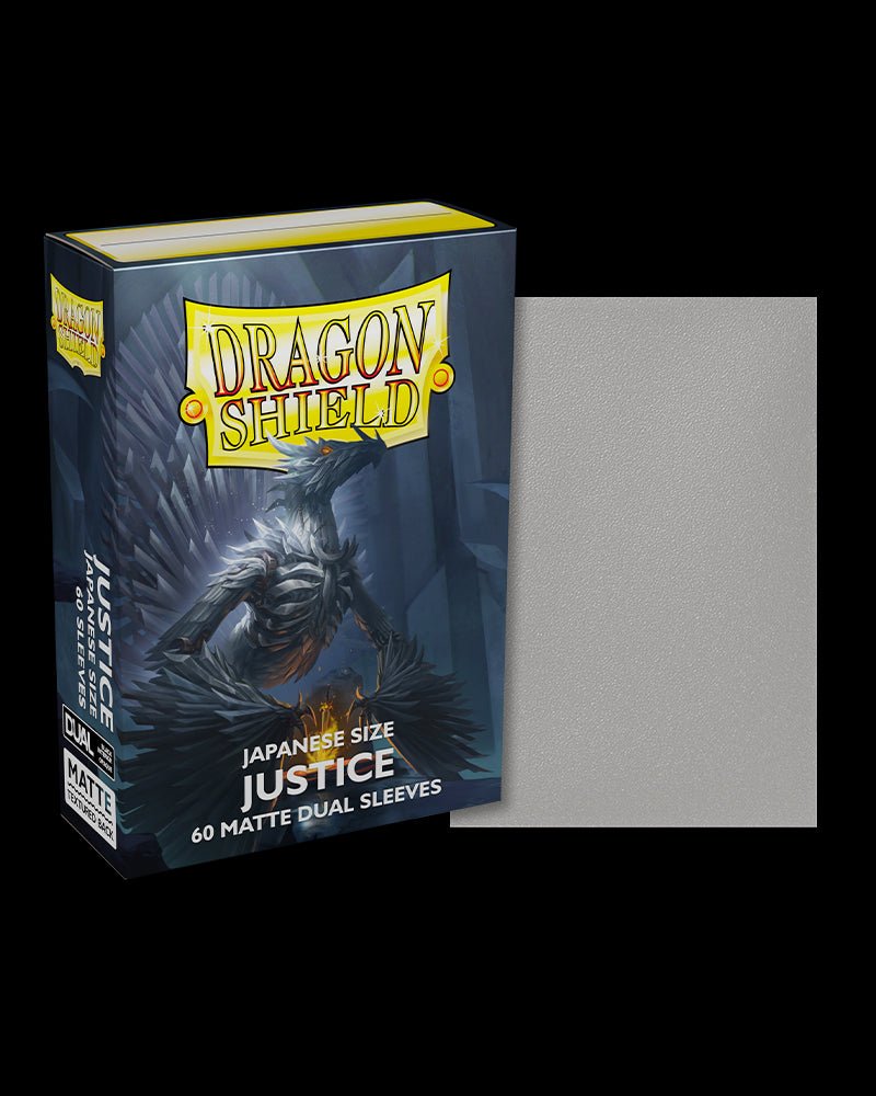 Dragon Shield: 60ct Japanesed Size Dual Matte Justice Sleeves - Collector Store LLC