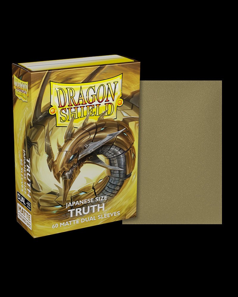 Dragon Shield: 60ct Japanesed Size Dual Matte Truth Sleeves - Collector Store LLC