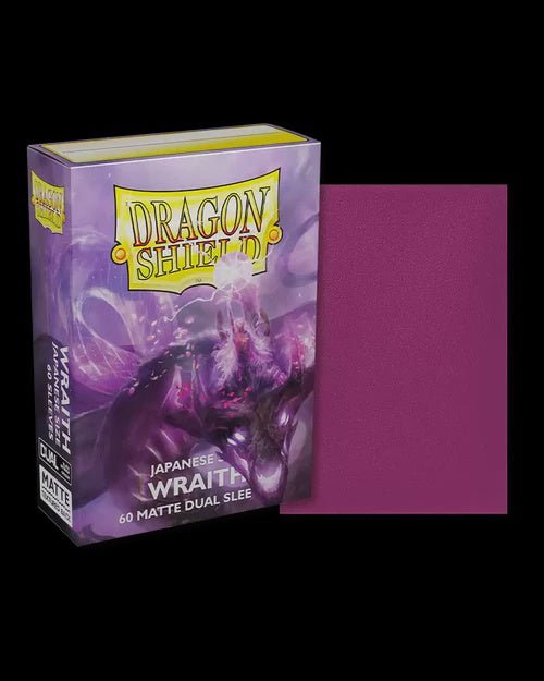 Dragon Shield: 60ct Japanesed Size Dual Matte Wraith Sleeves - Collector Store LLC