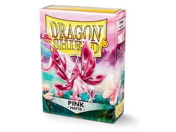 Dragon Shield: 60ct Standard Size Matte Pink Sleeves - Collector Store LLC