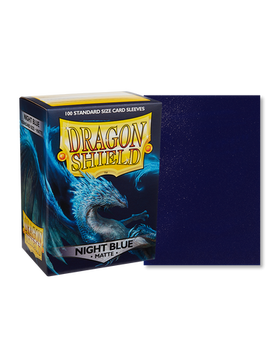 Dragon Shield: 100ct Standard Size Matte Night Blue