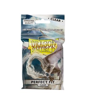 Dragon Shield: Perfect Fit Inner Card Sleeves Clear - Collector Store LLC