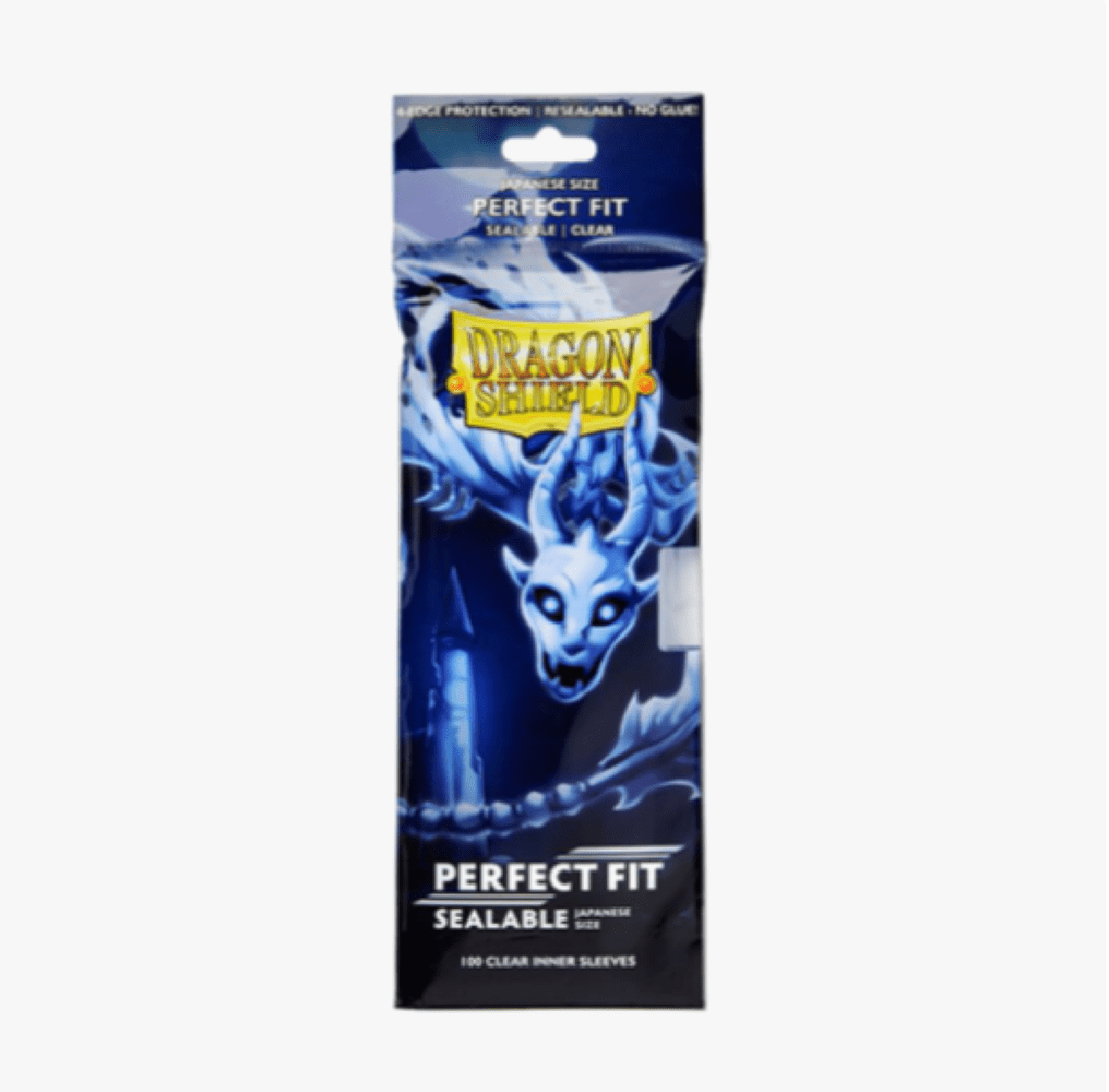 Dragon Shield: Perfect Fit Sealable Mini Clear - Collector Store LLC