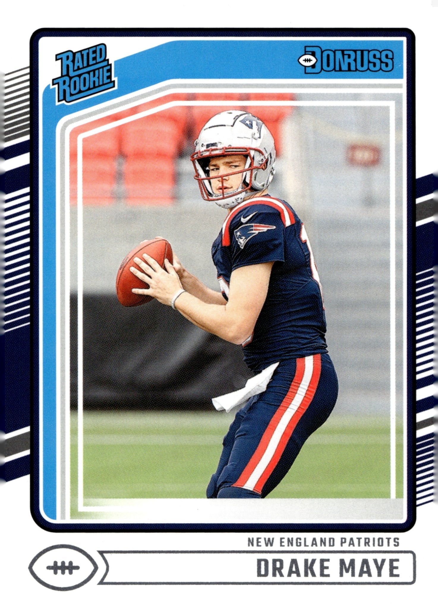 Drake Maye 2024 Panini Donruss Rated Rookie RC #379 #2 | Collector ...