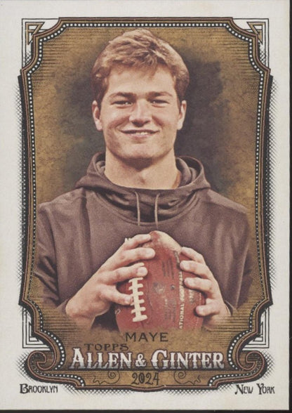 Drake Maye 2024 Topps Allen & Ginter #272 - Collector Store LLC