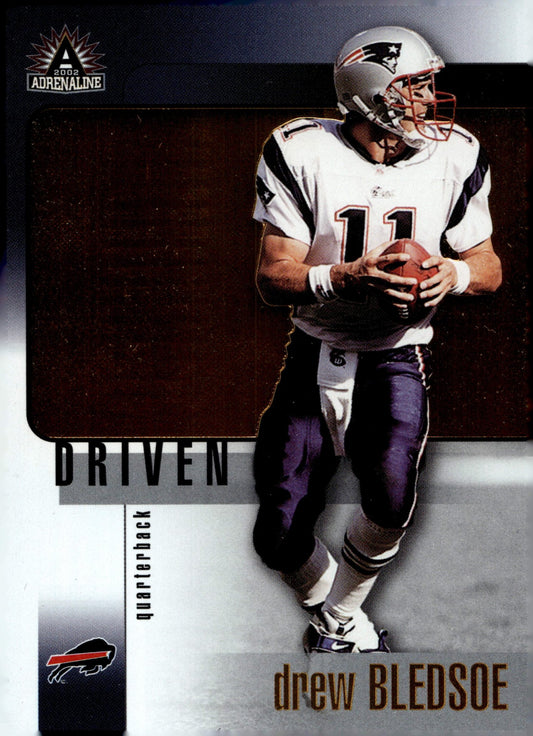 Drew Bledsoe 2002 Pacific Adrenaline Driven #3 - Collector Store LLC