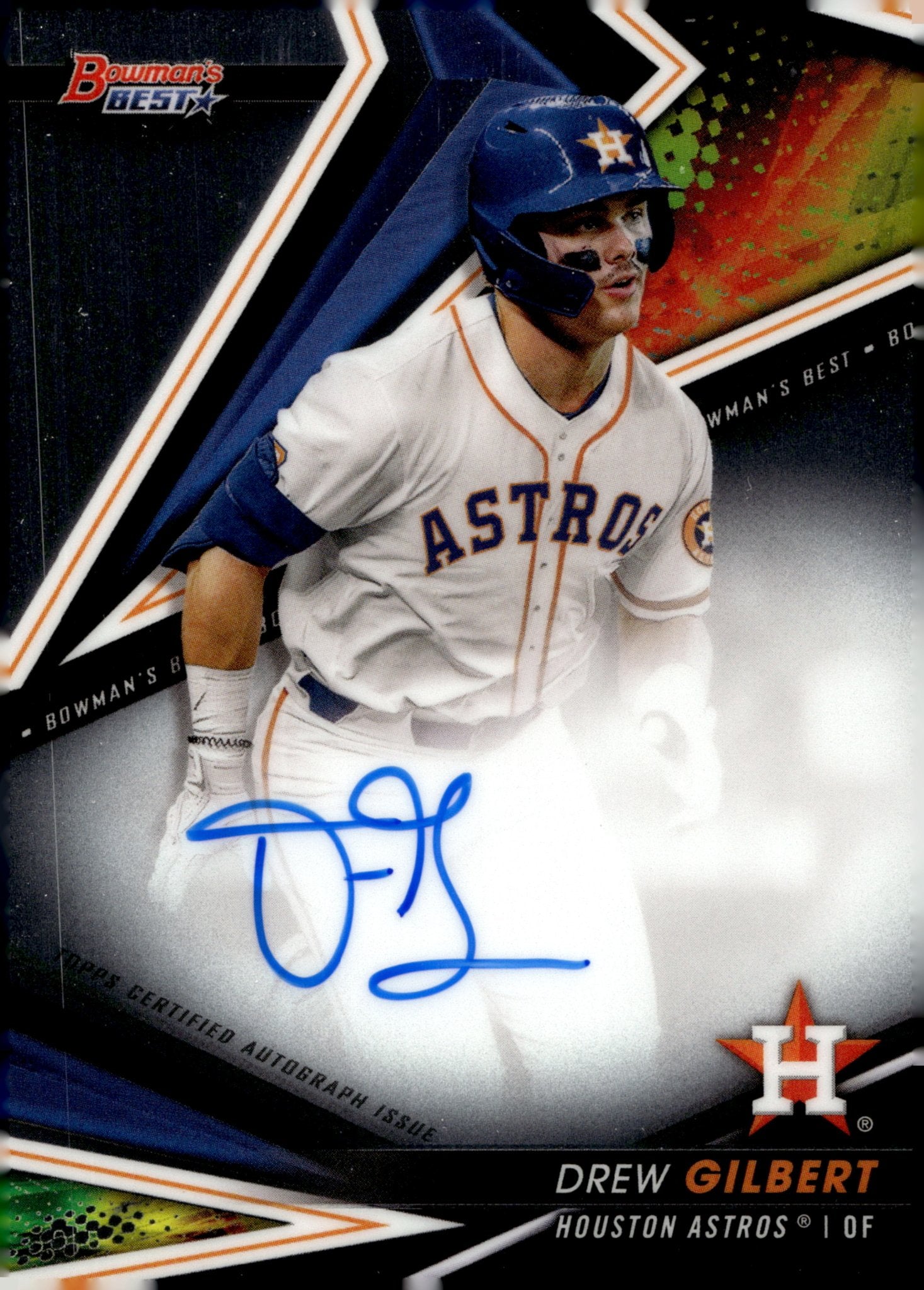 Drew Gilbert 2022 Bowman's Best Auto #B22 - DGI - Collector Store LLC