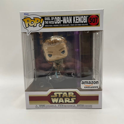 Duel of the Fates Obi - Wan Kenobi Funko Pop! Star Wars 507 Amazon Exclusive - Collector Store LLC