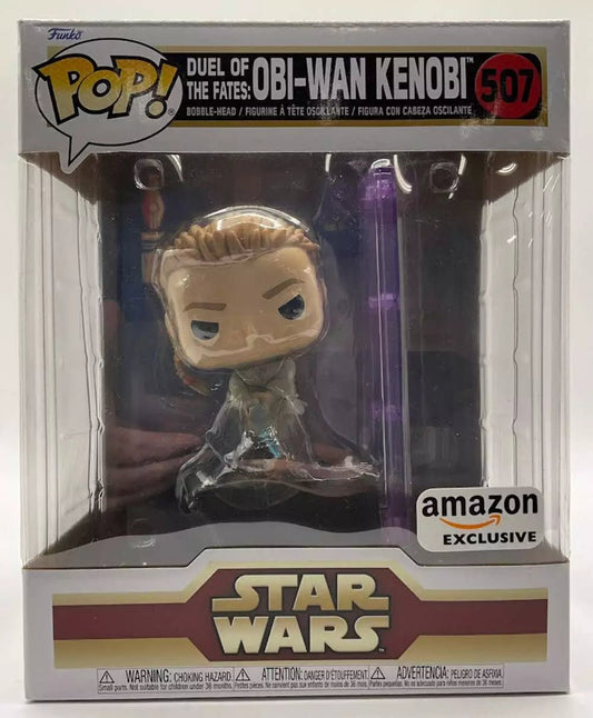 Duel of the Fates: Obi - Wan Kenobi Funko Pop! Star Wars #507 Amazon Exclusive - Collector Store LLC