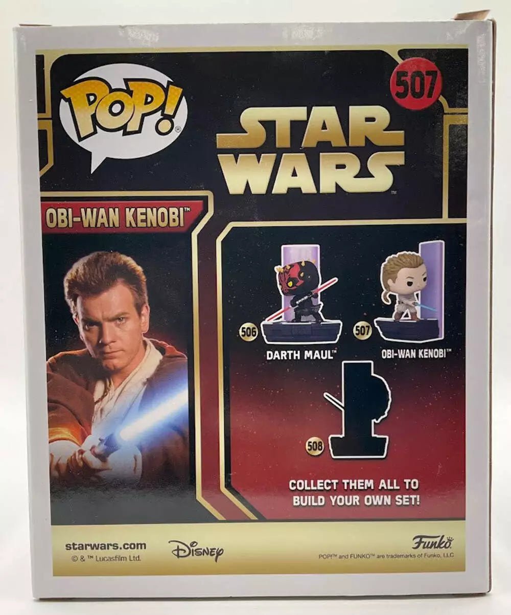 Duel of the Fates: Obi - Wan Kenobi Funko Pop! Star Wars #507 Amazon Exclusive - Collector Store LLC