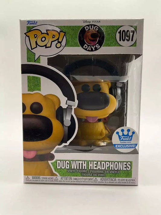 Dug with Headphones Funko Pop! Dug Days #1097 Funko Exclusive - Collector Store LLC