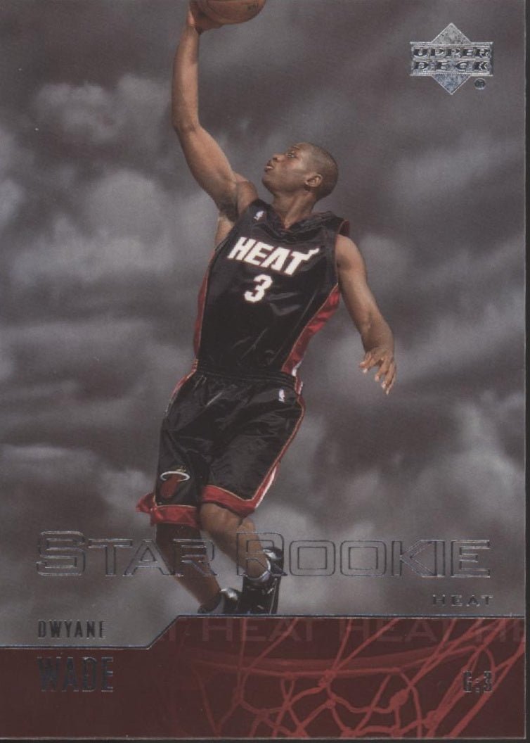 Dwyane Wade 2003 - 04 Upper Deck Star Rookie RC #305 - Collector Store LLC