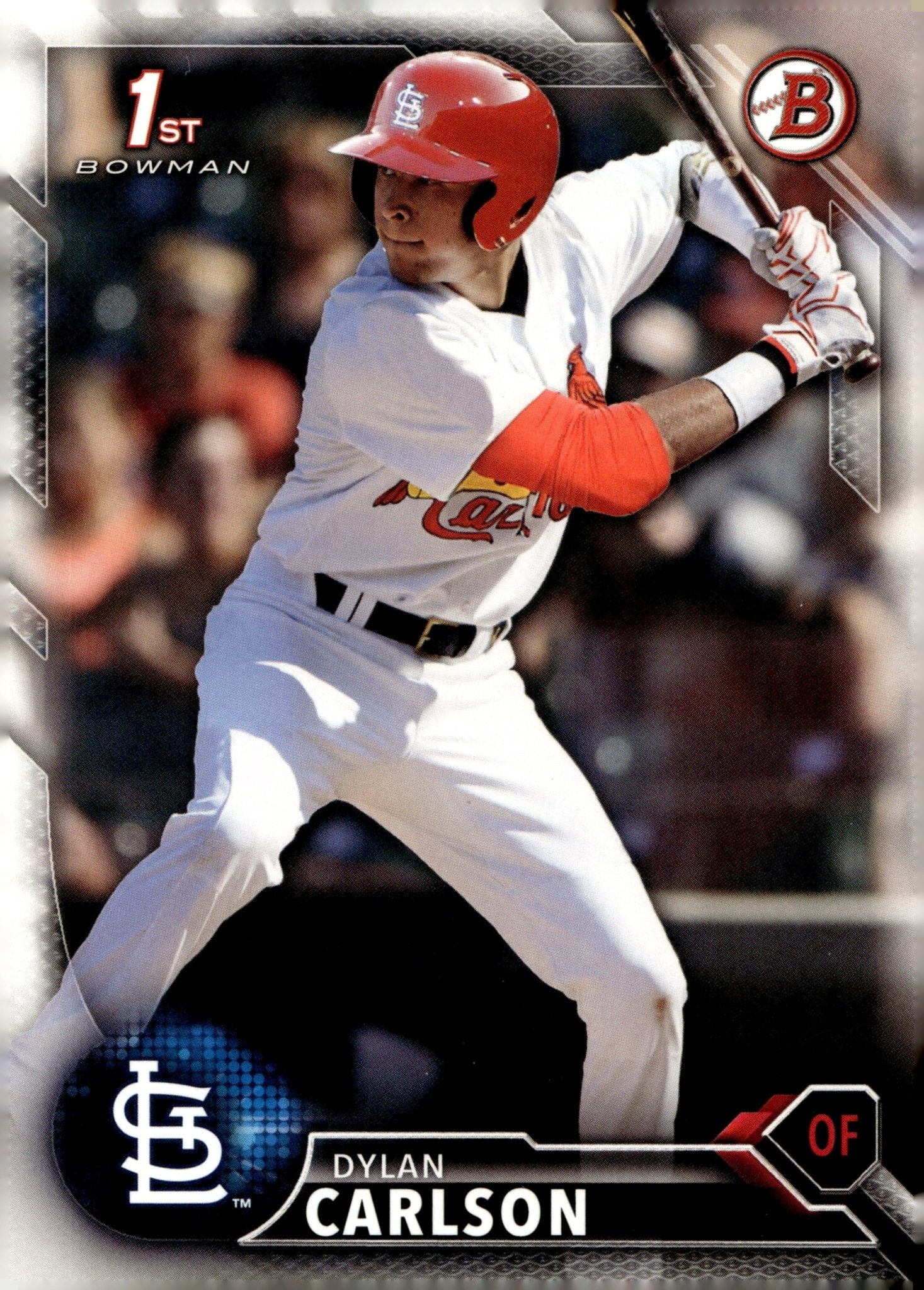 Dylan Carlson 2016 Bowman #BD - 3 - Collector Store LLC