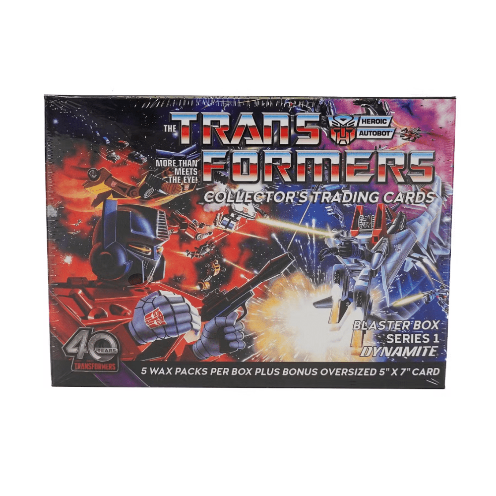 Dynamite Entertainment: 2024 Transformers 40th Anniversary Blaster Box - Collector Store LLC