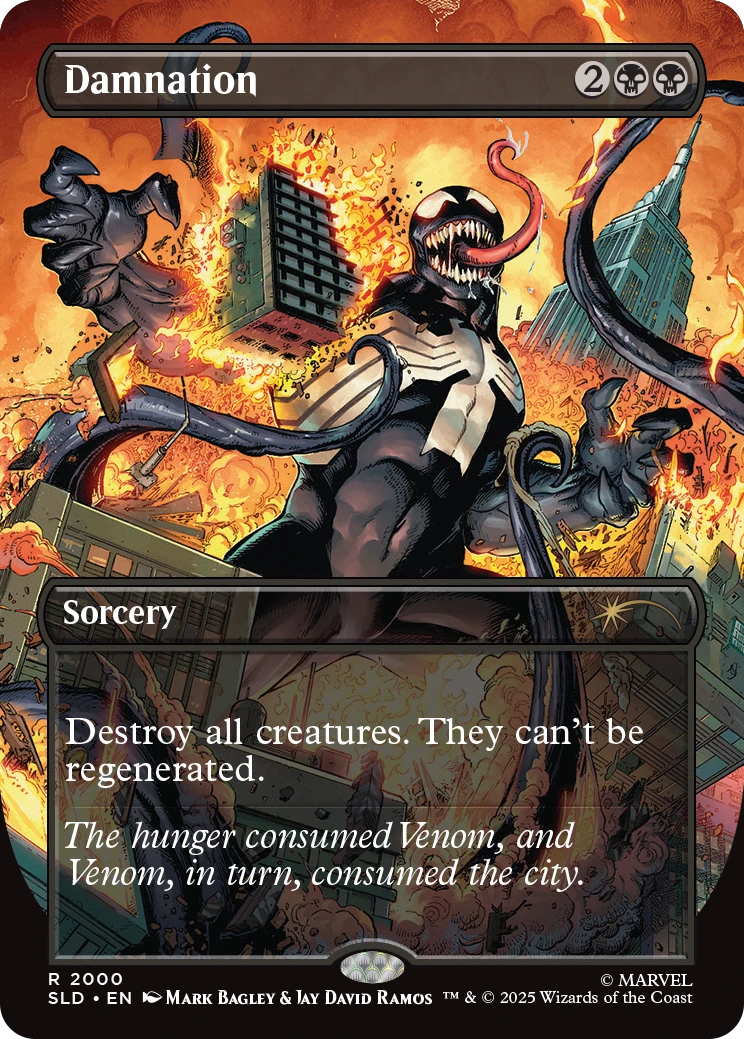 Magic the Gathering: Secret Lair x Marvel - Spider-Man: Venom Unleashed (Colors)