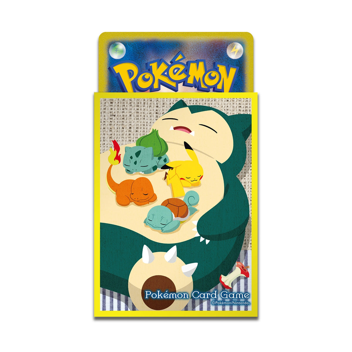 Pokemon: Snorlax with Sleeping Pokemon Sleeves (Japanese Pokemon Center Exclusive)