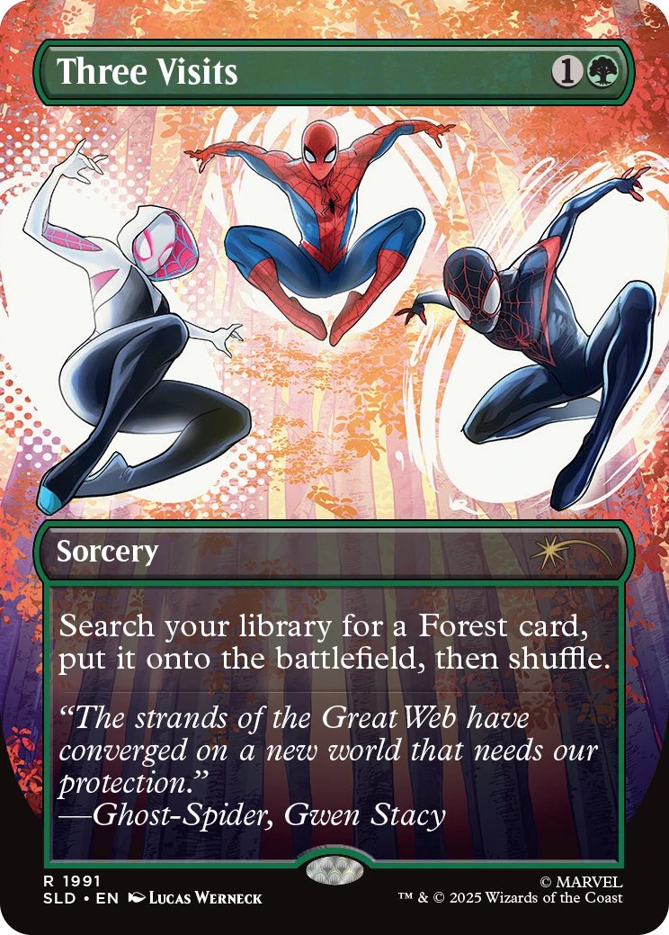 Magic the Gathering: Secret Lair x Marvel - Spider-Man: Heroic Deeds