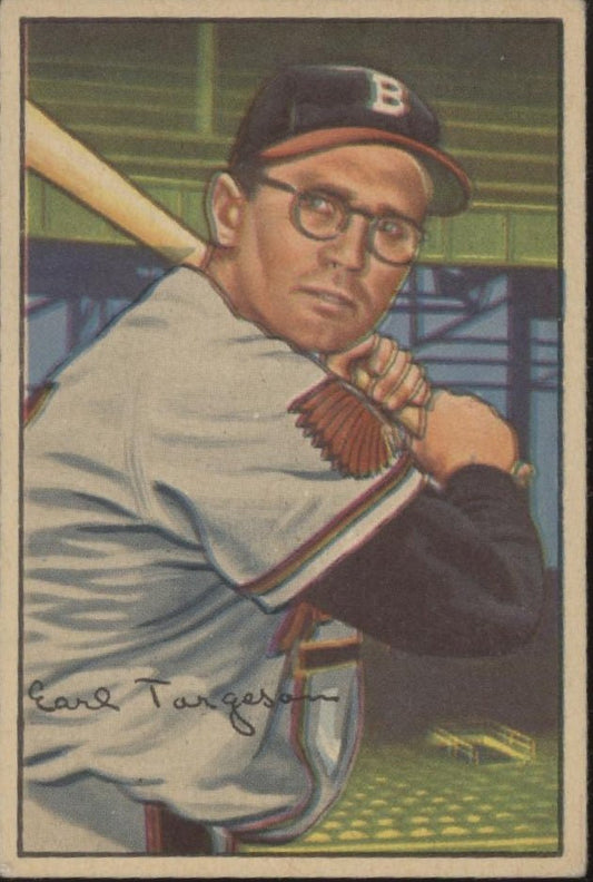 Earl Torgeson 1952 Bowman 72 Boston Braves VG - EX - Collector Store LLC