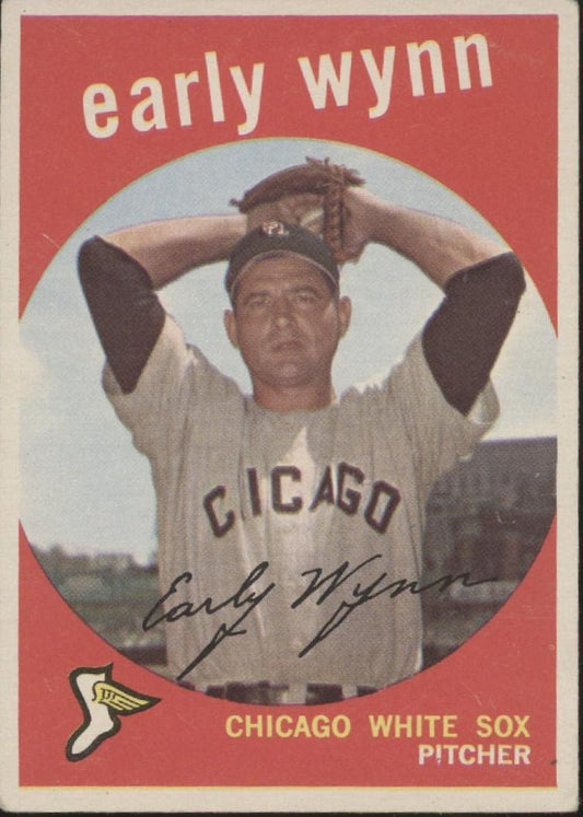 Early Wynn 1959 Topps #260 Chicago White Sox VG - EX - Collector Store LLC