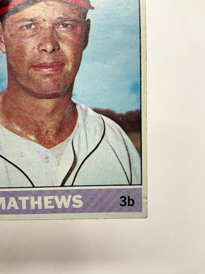 Ed Mathews 1966 Topps #200 Atlanta Braves VG #2 - Collector Store LLC