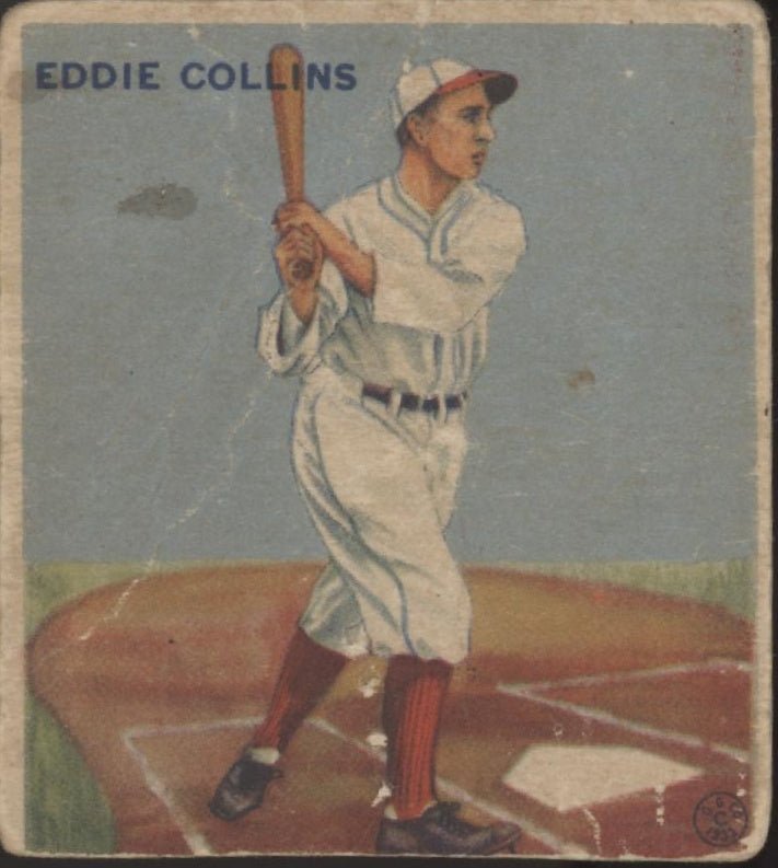 Eddie Collins 1933 Goudey RC #42 Boston Red Sox GD - Collector Store LLC