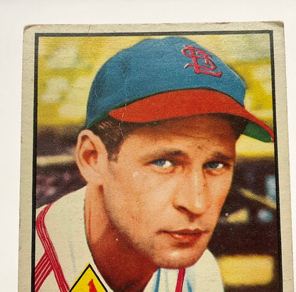 Eddie Kazak 1952 Topps #165 St Louis Cardinals VG - Collector Store LLC