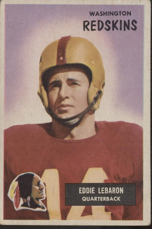 Eddie LeBaron 1955 Bowman #26 Washington Redskins VG - EX - Collector Store LLC