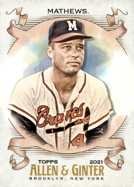 Eddie Mathews Baseball Lot of 10 - Collector Store LLC