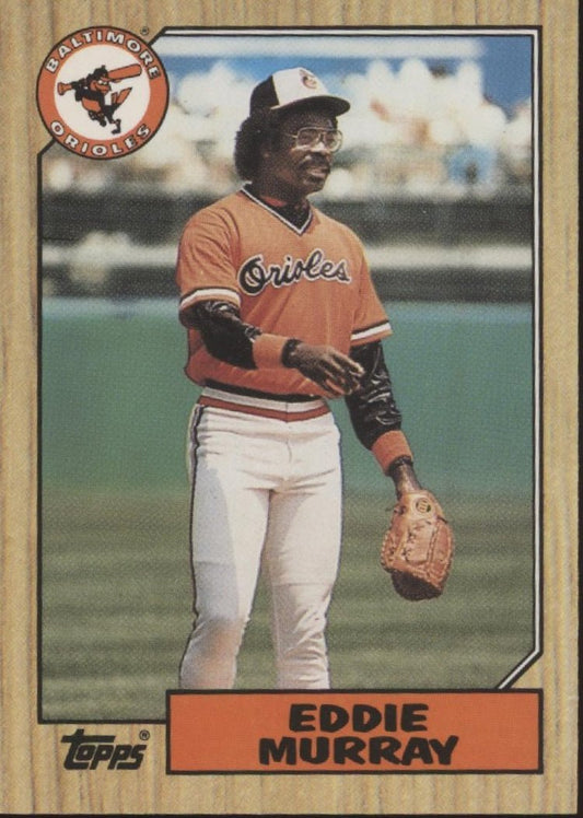 Eddie Murray 1987 Topps Tiffany #120 - Collector Store LLC