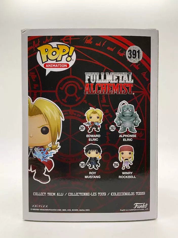 Edward Elric Funko Pop! Full Metal Alchemist #391 - Collector Store LLC