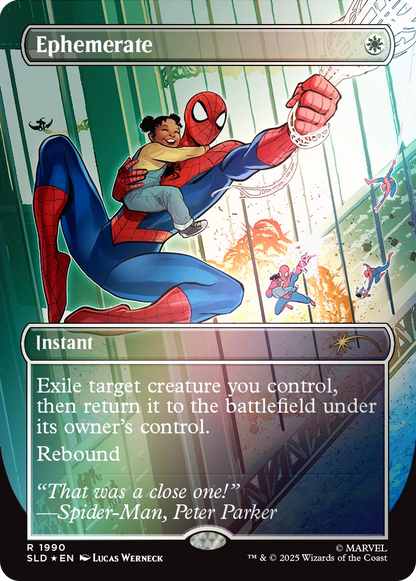 Magic the Gathering: Secret Lair x Marvel - Spider-Man: Heroic Deeds [Rainbow Foil]