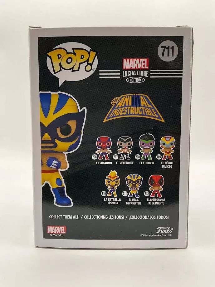 El Animal Indestructible Funko Pop! Marvel Lucha Libre Edition #711 - Collector Store LLC