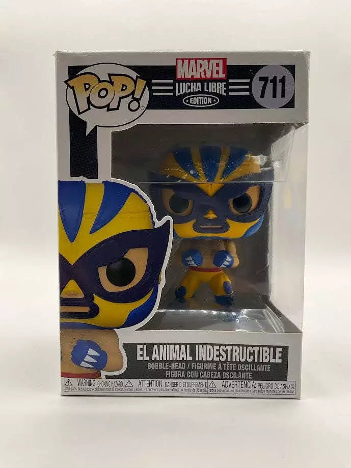 El Animal Indestructible Funko Pop! Marvel Lucha Libre Edition #711 - Collector Store LLC