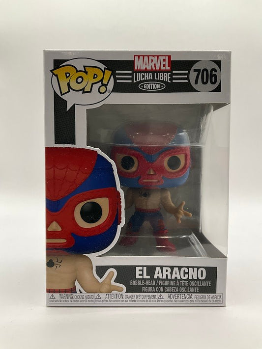 El Aracno Funko Pop! Marvel Lucha Libre Edition #706 - Collector Store LLC