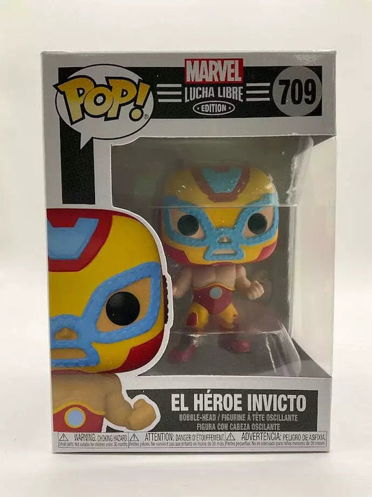 El Heroe Invicto Funko Pop! Marvel Lucha Libre Edition #709 - Collector Store LLC