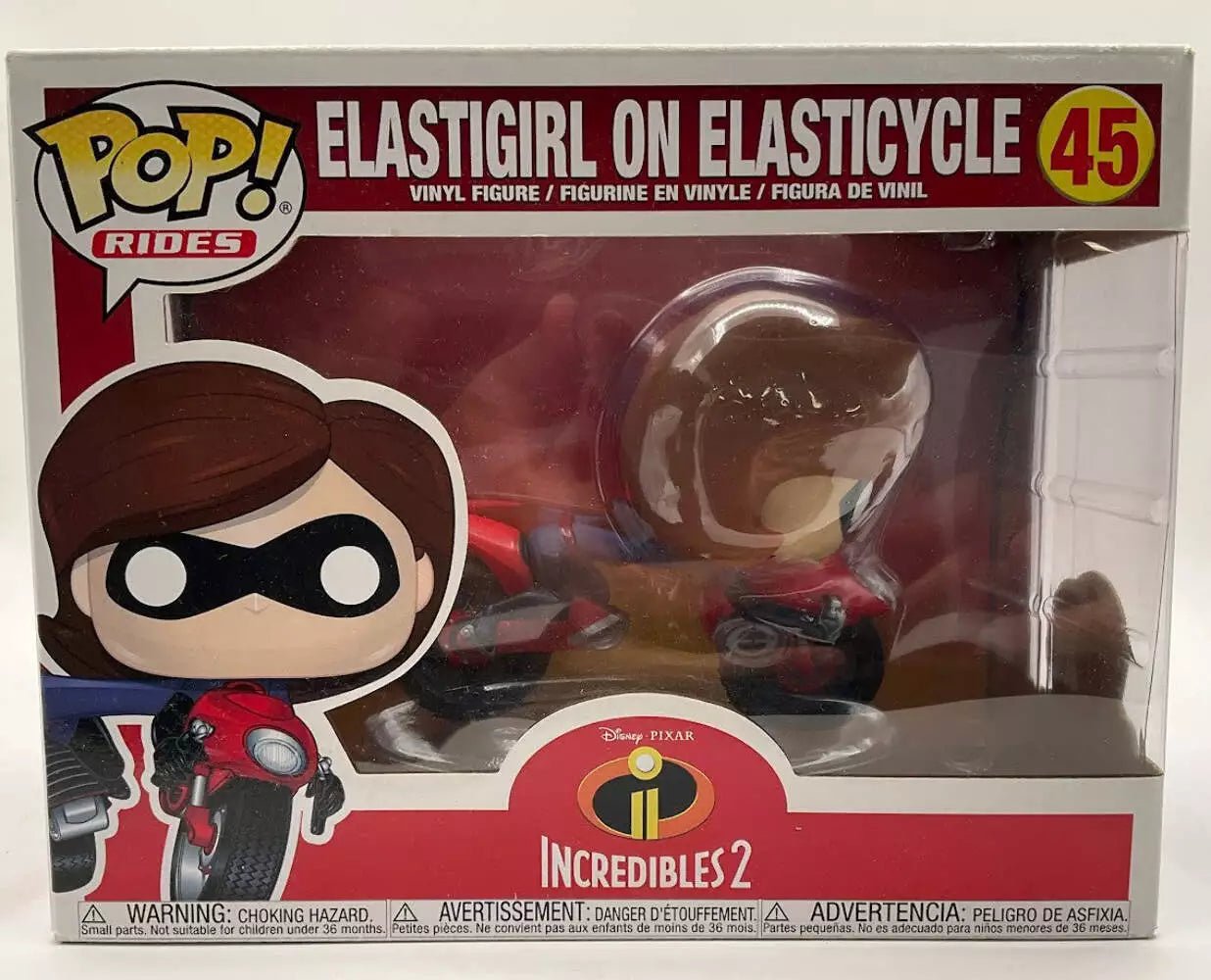 Elastigirl on Elasticyle Funko Pop! Incredibles 2 #45 - Collector Store LLC