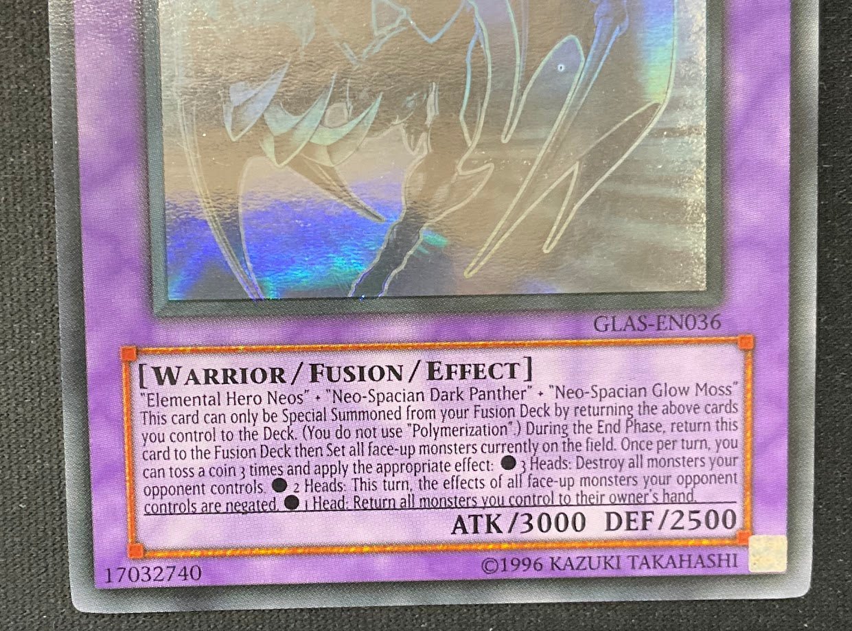 Elemental Hero Chaos Neos Yu - Gi - Oh! Gladiator's Assault Ghost Rare #GLAS - EN036 - Collector Store LLC