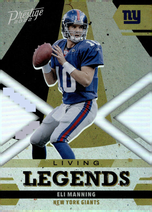 Eli Manning 2022 Panini Prestige Living Legends #LL - 10 - Collector Store LLC