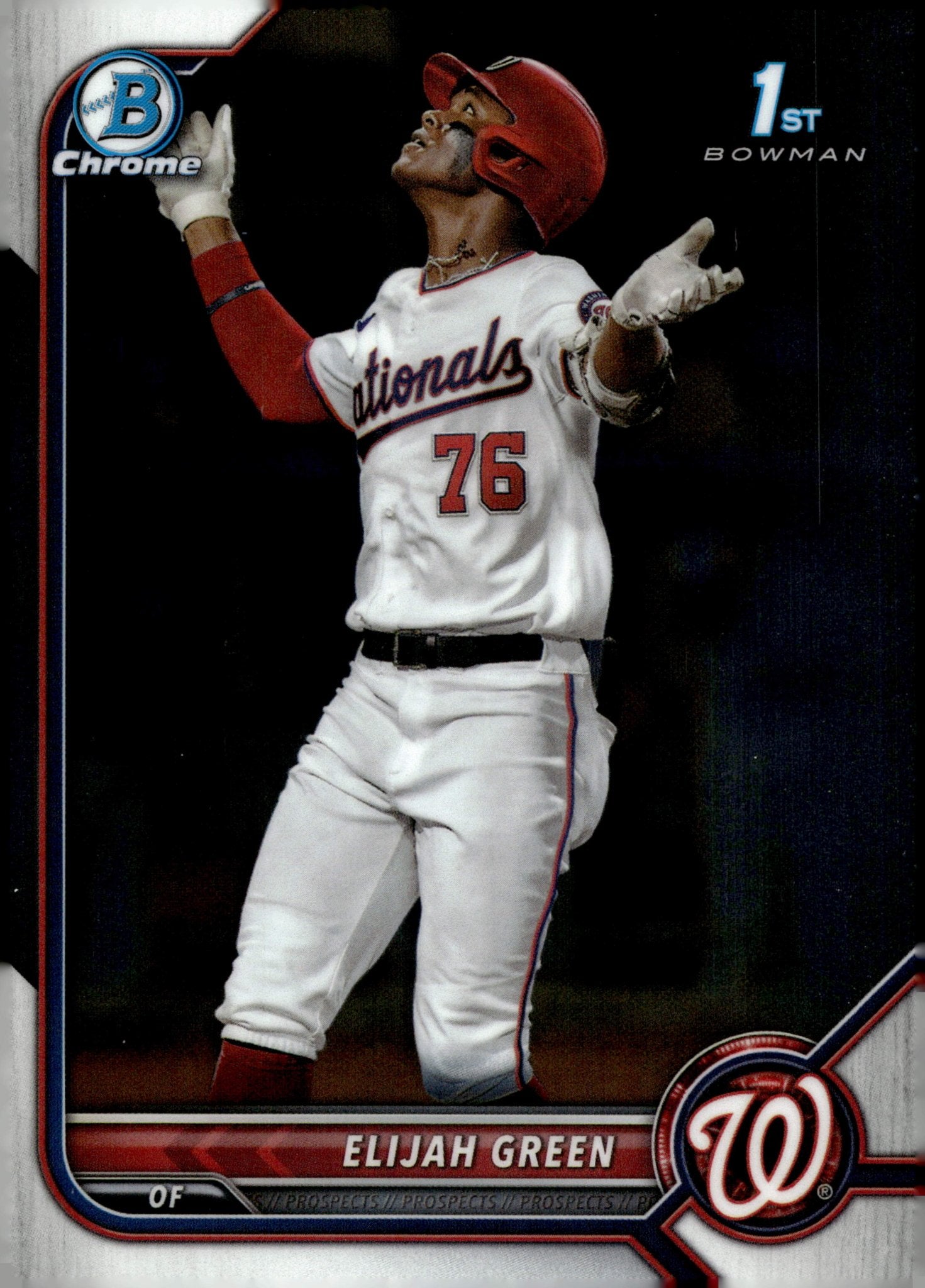 Elijah Green 2022 Bowman Chrome Prospects BDC - 23 2 - Collector Store LLC