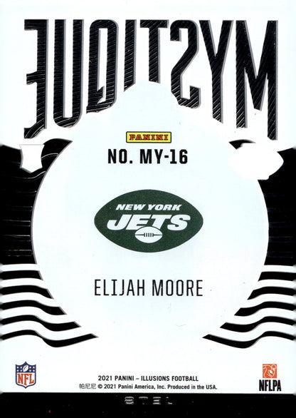 Elijah Moore 2021 Panini Illusions Mystique RC #MY - 16 - Collector Store LLC