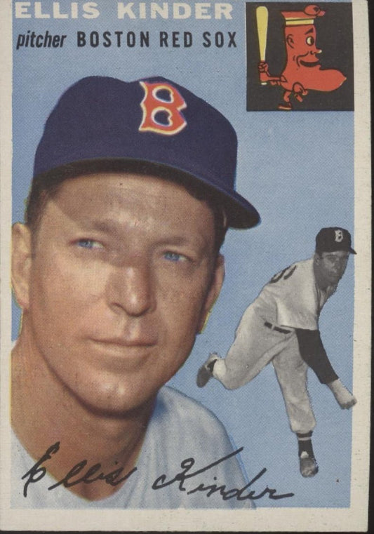 Ellis Kinder 1954 Topps 47 Boston Red Sox VG - EX 2 - Collector Store LLC