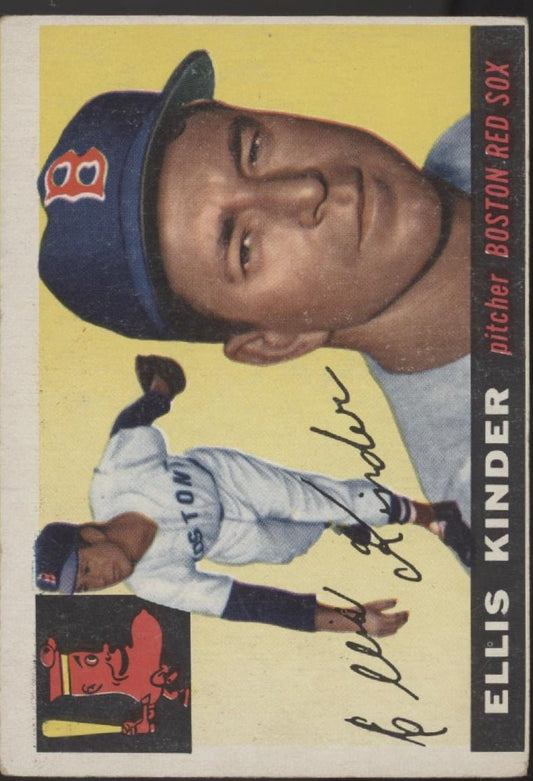 Ellis Kinder 1955 Topps #115 Boston Red Sox VG - Collector Store LLC